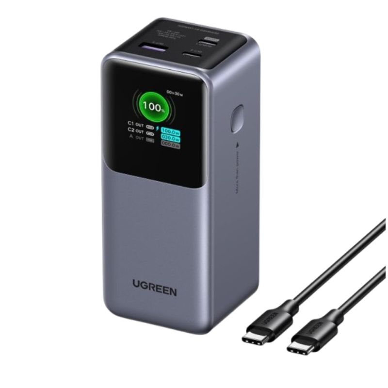 UGREE (35524B) 130W 20000mAh Fast Charging with Smart Display Power Bank #PB721
