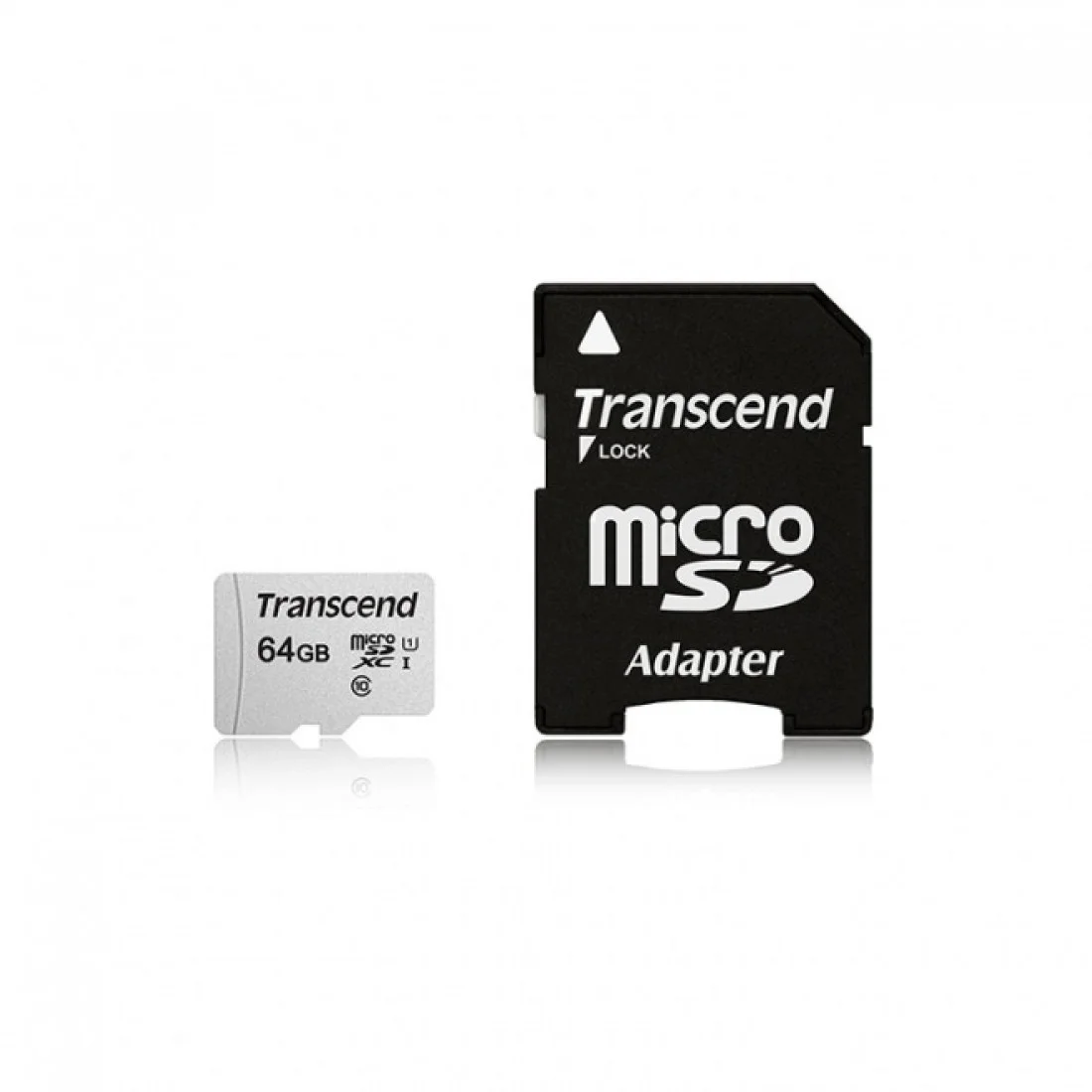 Transcend 64GB MicroSD Card With Adapter