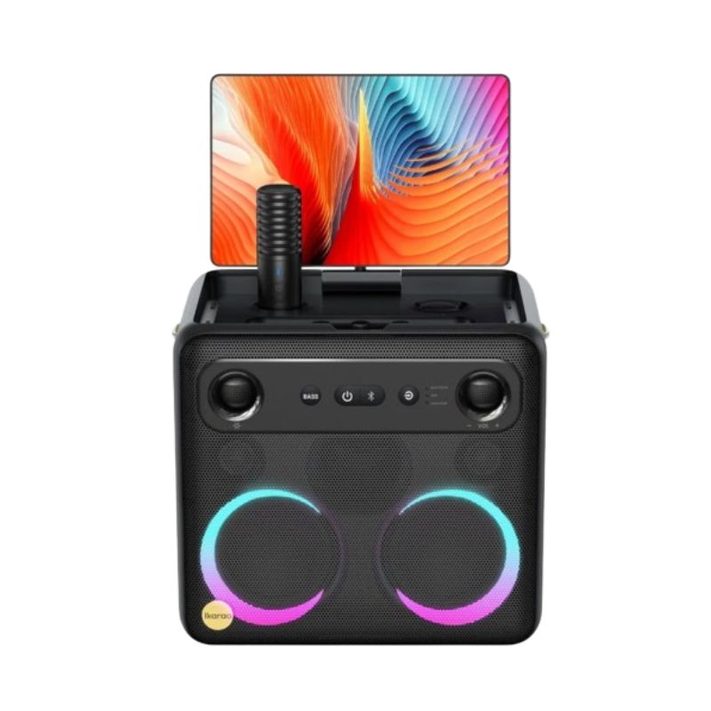 Ikarao Xtreme Break X2 All-in-One Professional Portable Karaoke 560W Speaker with Dual Wireless Microphone