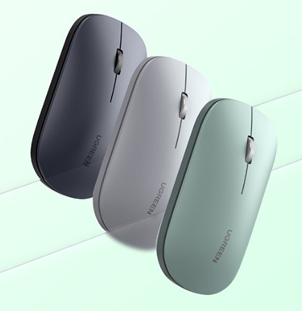 UGREEN Silent Wireless Mouse 4000 DPI Green (90374)