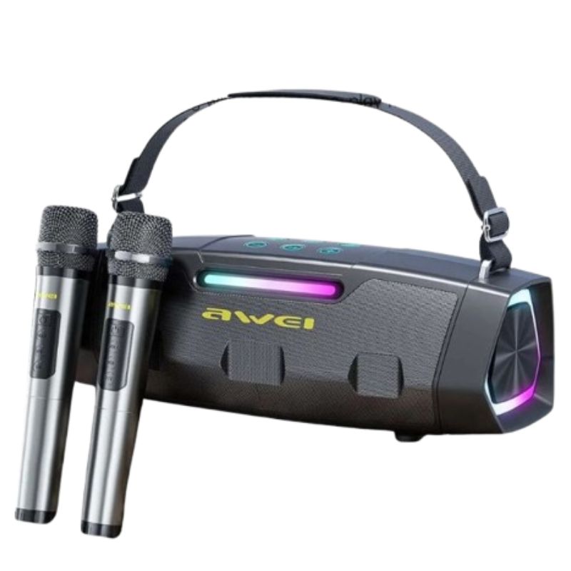 Awei KT28 Wireless Karaoke Bluetooth Speaker with Dual Microphone
