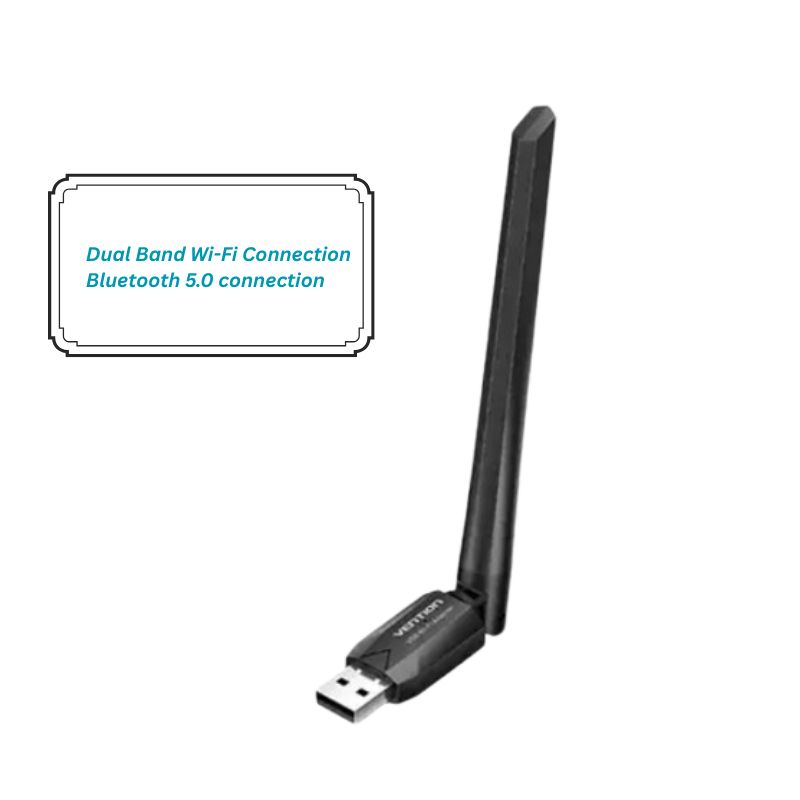 Vention KDUB0 AC650 Dual Band USB Wifi And Bluetooth Adapter