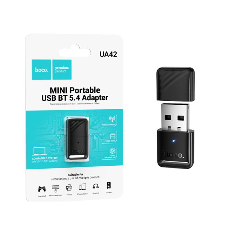 Hoco UA42 USB Bluetooth 5.4 Adapter