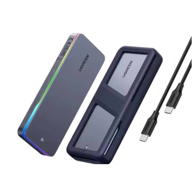 UGREEN (25665) M.2 NVME/SATA 20Gbps SSD ENCLOSURE #CM777