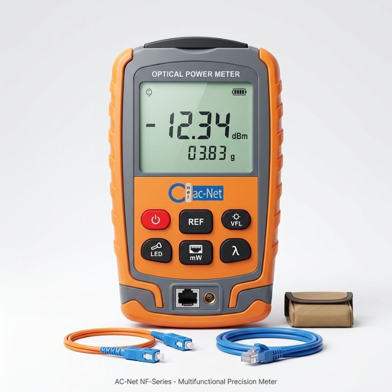 AC-Net Power + VFL + LAN Multi-Functional Meter Cable Tester