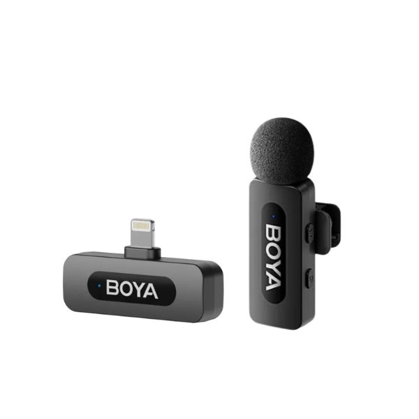 BOYA BY-V1 V2.0 2.4GHz Wireless Microphone for lightning