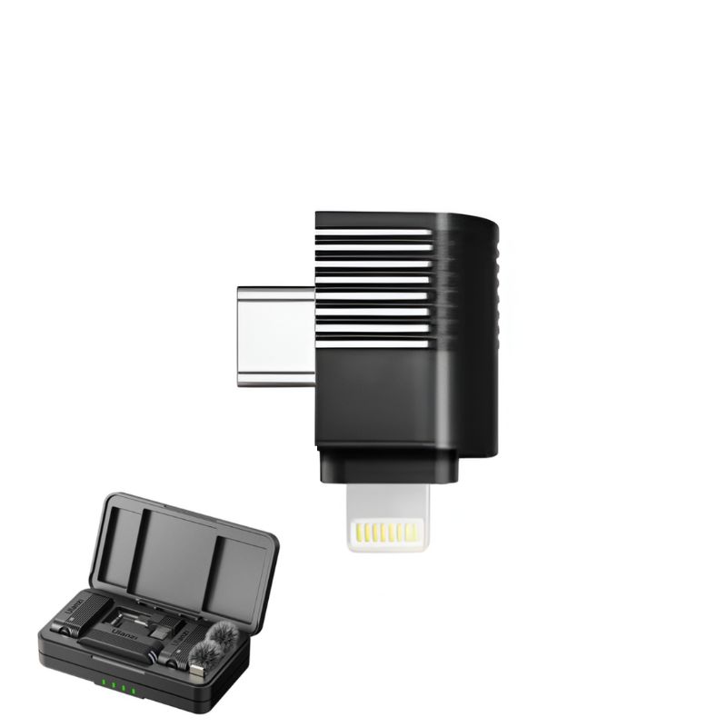 Ulanzi A100 Microphone – iPhone Adapter Lightning to Type-C