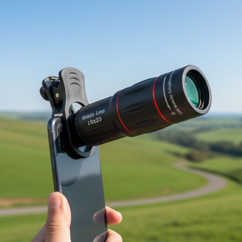18X Telephoto Mobile Phone Zoom Lens