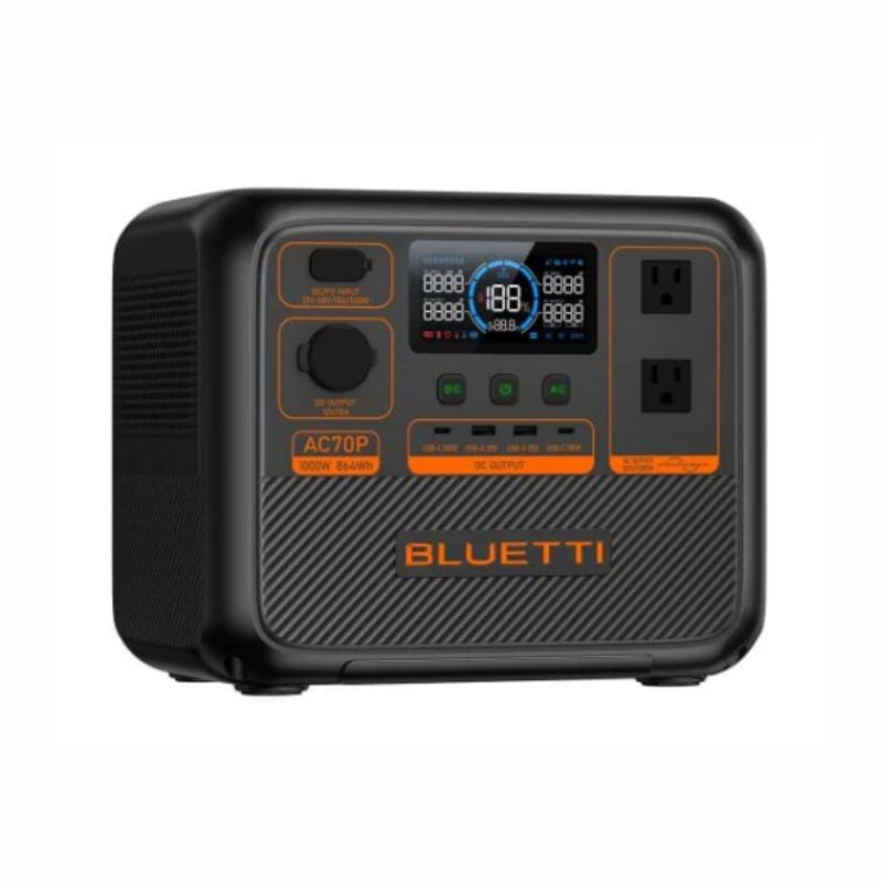BLUETTI Premium 80 AC70P Portable Power Station – 1000W