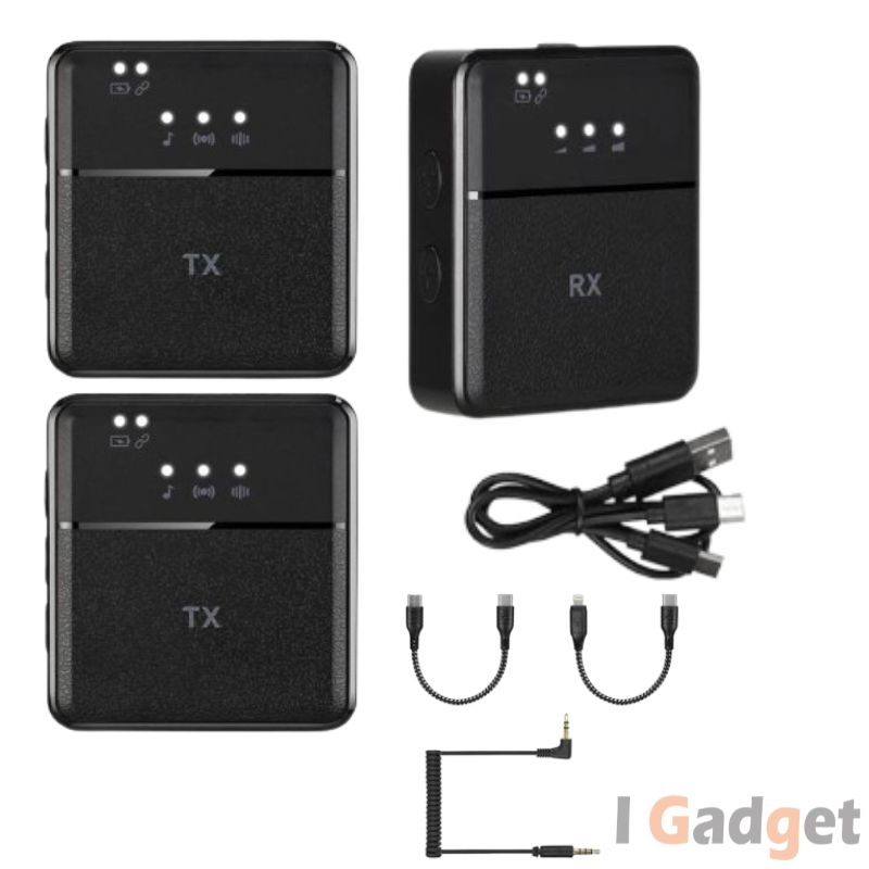 SX9 3 in 1 Wireless Mini Microphone