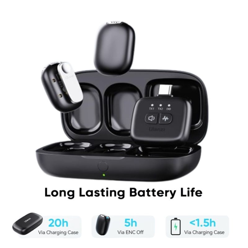 Ulanzi A30 Wireless Lavalier Microphone