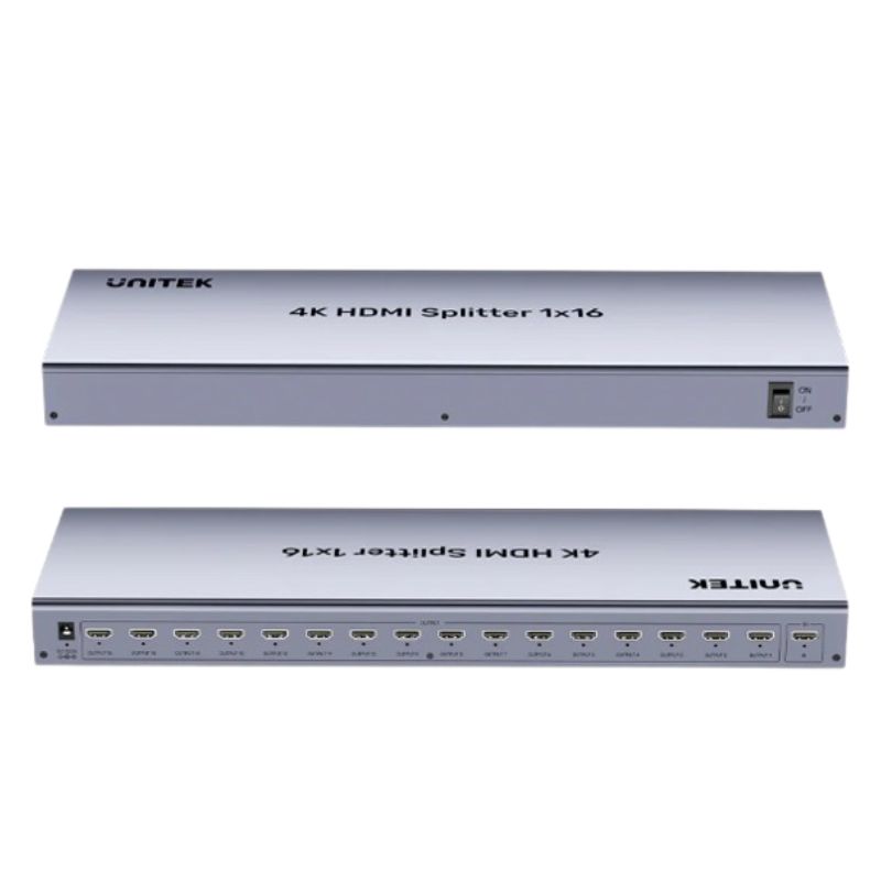 UNITEK (V137A) 1 x16 HDMI Amplifier Splitter