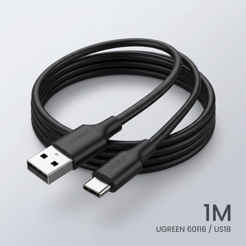 Ugreen 60116 USB 2.0 to USB- C 1M Cable US18