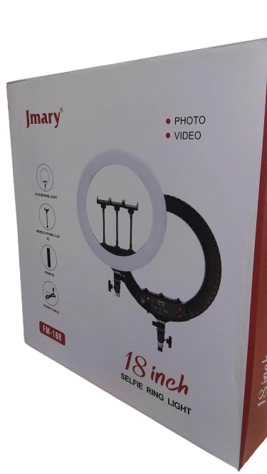 Jmary 18inch 48CM Ring Light With Stand
