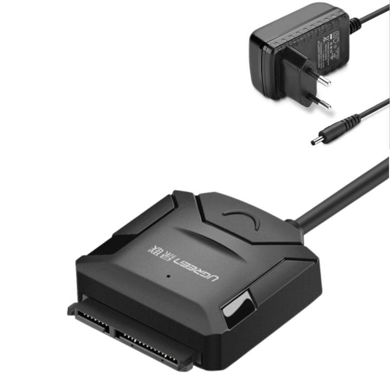 UGREEN (CR108) USB to SATA Hard Drive Converter Cable With Adapter #20611