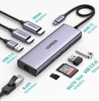 UGREEN 9 in 1 #CM490 USB C Hub (90119)