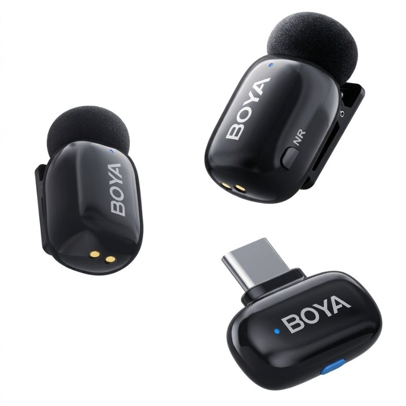 BOYA Mini 2-04 AI Noise Cancellation Wireless Microphone Type-C