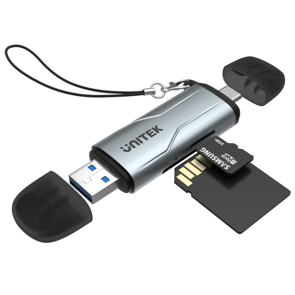 UNITEK R1010A 2-in-1 SD 3.0 Card Reader