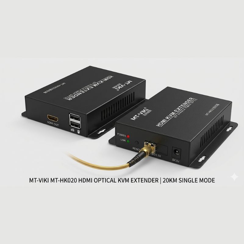 MT-VIKI MT-HK020 HDMI Optical KVM Extender - 20KM