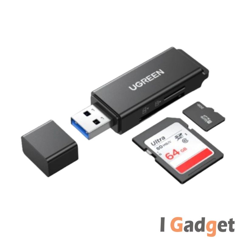 Ugreen (40752) USB 3.0 Card Reader with SD & TF #CM104
