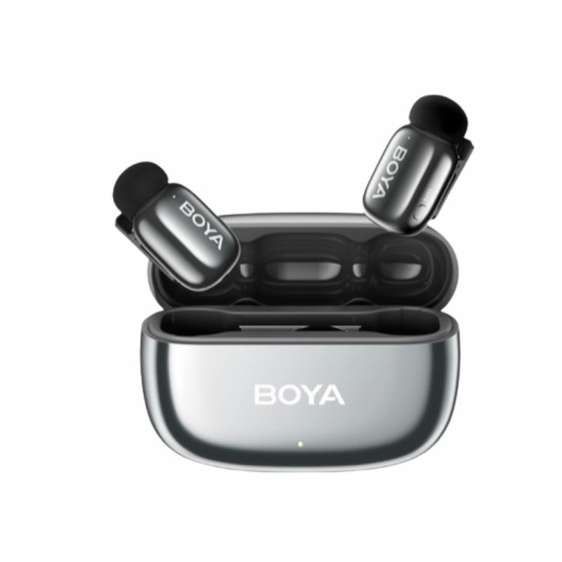 BOYA mini 2 AI-Powered Noise Cancellation Smallest Microphone for Type-C Devices