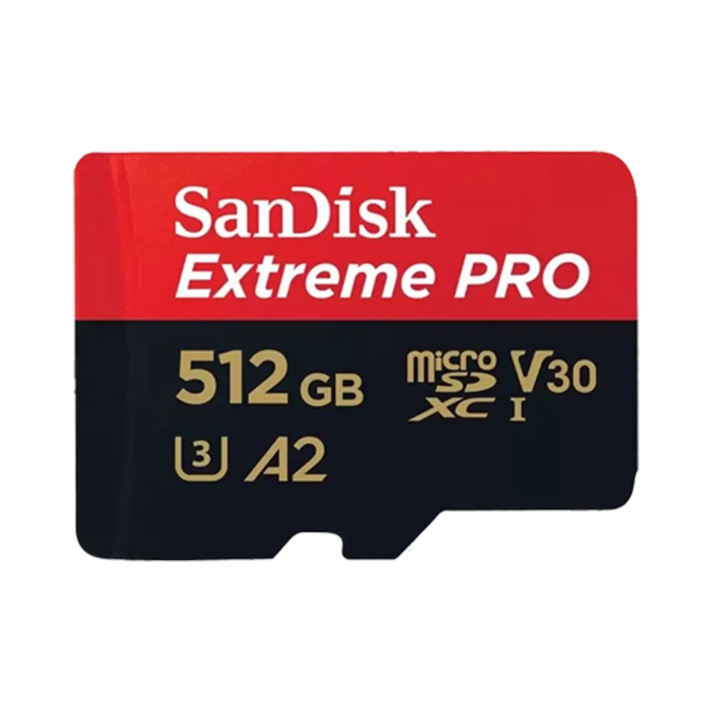 Sandisk Extreme PRO(SDSQXCD-512G-GN6MA) 512GB 200mbps Micro SDXC UHS-1 Memory Card With Adapter