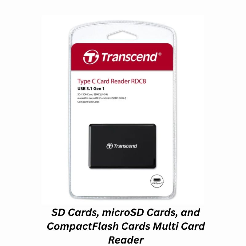 Transcend TS-RDC8K2 USB 3.1 Gen 1 Type-C All-In-1 Multi Card Reader RDC8