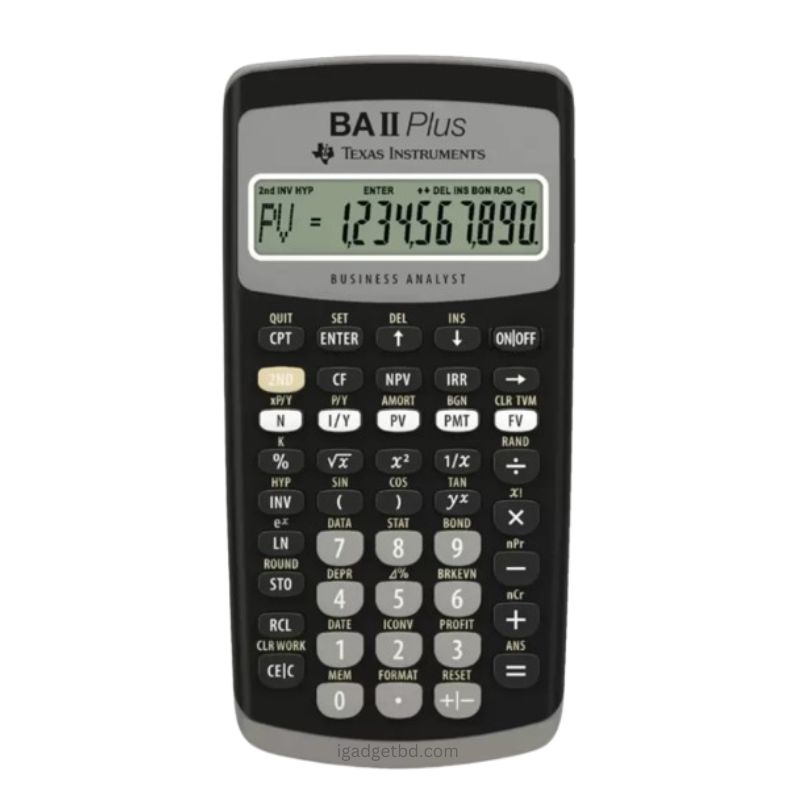 Texas Instruments BA II Plus Financial Calculator