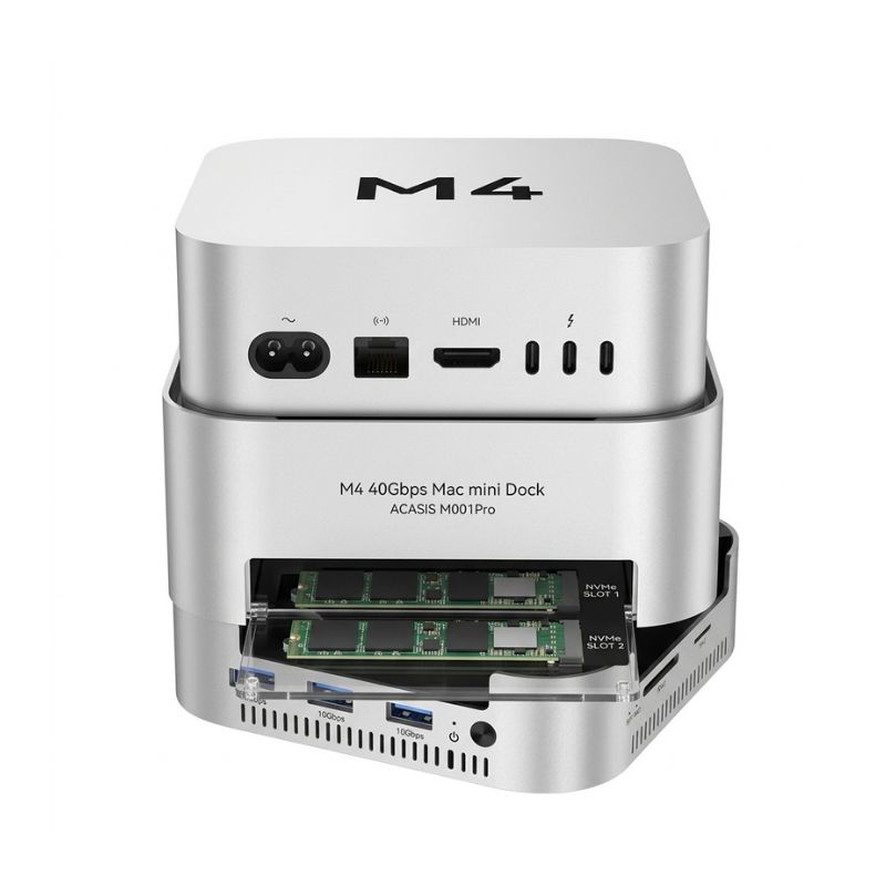 ACASIS M001Pro, #ACASIS M001Pro Dock, #Mac mini M4 Dock, #Mac mini