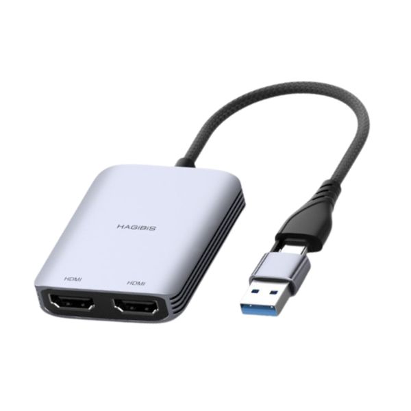 HAGIBIS USB 3.0 TO DUAL HDMI CONVERTER (HD10)