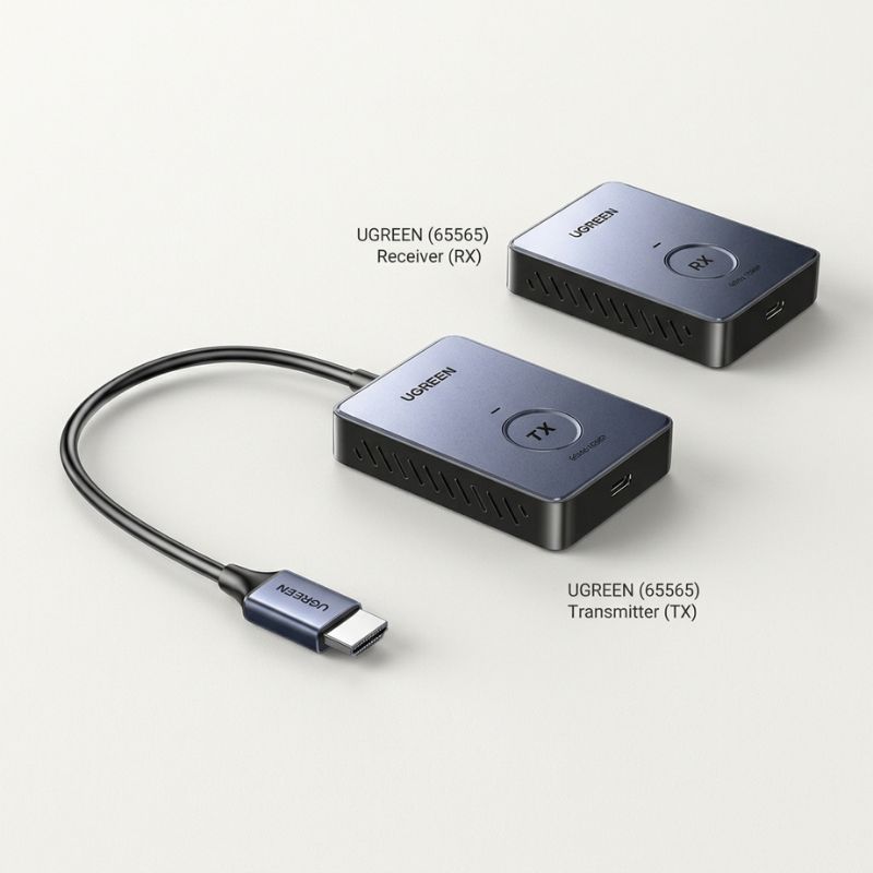 UGREEN (65565) Wireless HDMI Transmitter and Receiver #S303