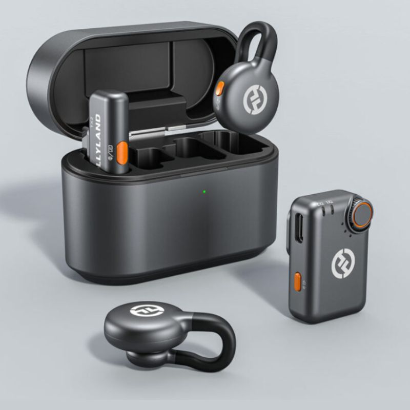 Hollyland LARK M2S Wireless App Control Microphone System Combo For iOS/Android