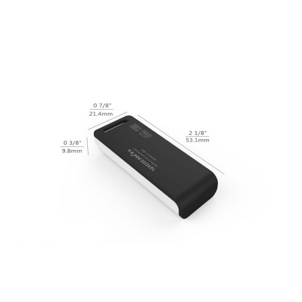 SIYOTEAM 2 in1 USB 2.0 Card Reader for SD MicroSD Card