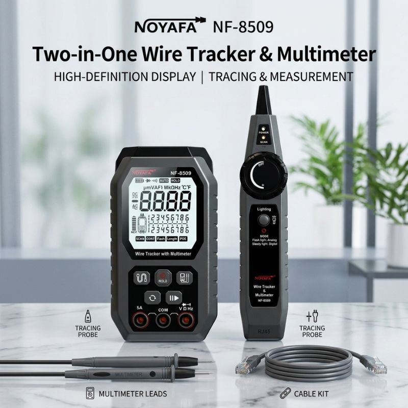 Noyafa NF-8509 Two in One Wire Tracker and Multimeter