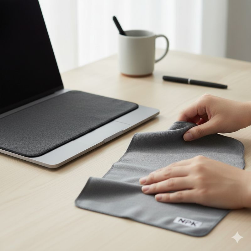 NPK Universal Microfiber Screen Cleaning Cloth ( 1 Pack )