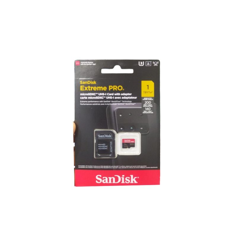SanDisk 1TB Extreme PRO MicroSDXC #SanDisk SDSQXCD-1T00
