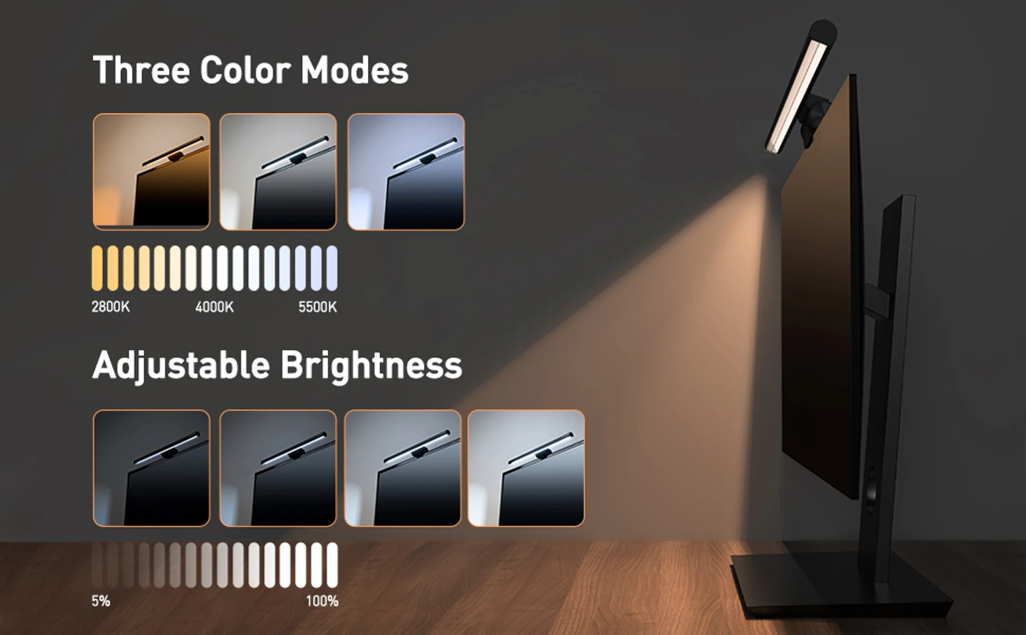 Baseus I-Wok LED Monitor Light Bar