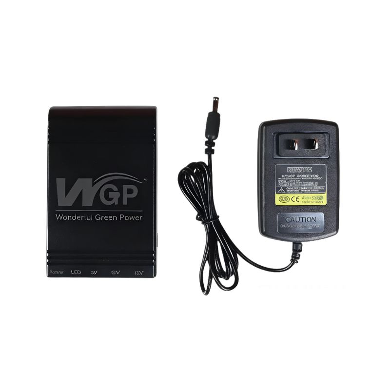 WGP 10400mAh mini UPS With 12V 2A Adapter
