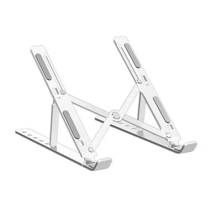 Laptop Stand Silver Aluminium