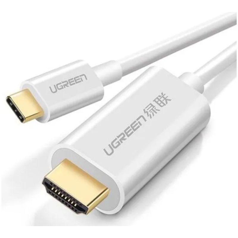 Ugreen 30841 USB Type C to HDMI Cable - 1.5M MM121 (White)