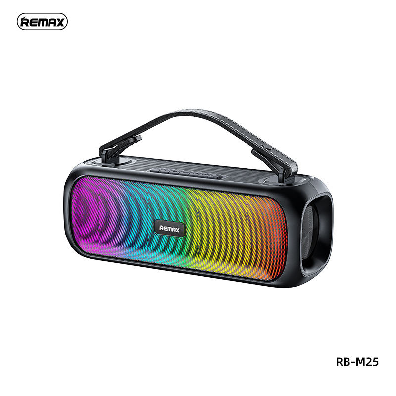 REMAX RB-M25 NAVIGATOR PORTABLE WIRELESS BLUETOOTH SPEAKER - Black